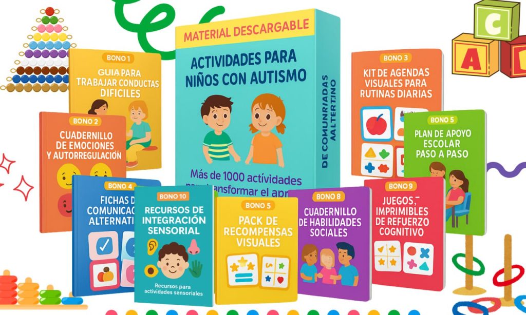 PACK DE ACTIVIDADES PARA NIÑOS CON AUTISMO